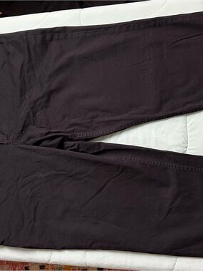 LOFT Womens Black Stretch Chinos